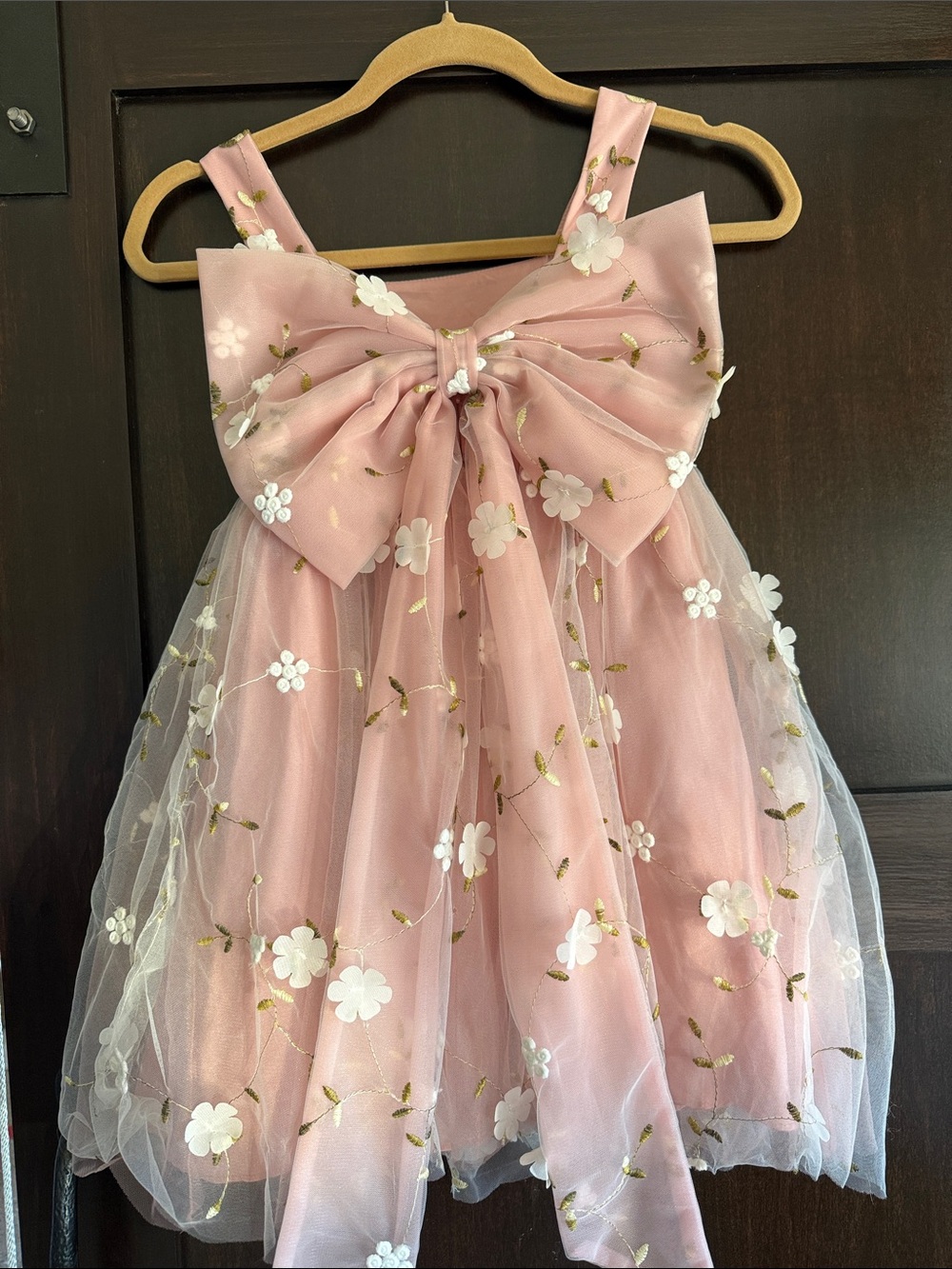 Azazie Bean Girls Rosette Dress